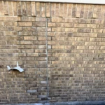 Brick Wall After Repairs - Brick and Mortar Repair by Lonestar Masonry Repair